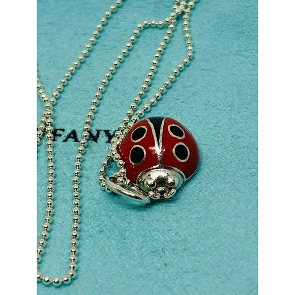 Ladybird necklace tiffany deals
